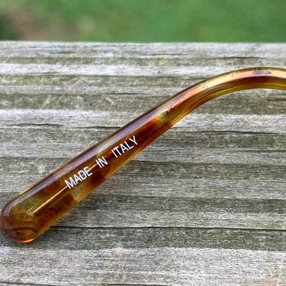 Liz Claiborne Frames Vintage made in Italy metal frames gold tone 53[]17 125 - Picture 10 of 12